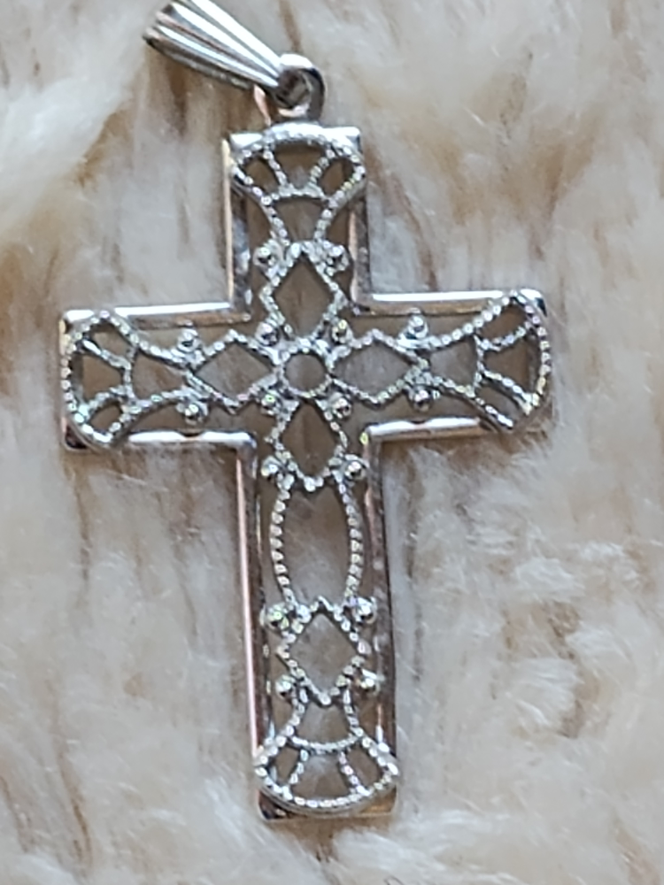 THEDA Sterling and ITALY .925 silver crosses - $50 each image indicator(2)