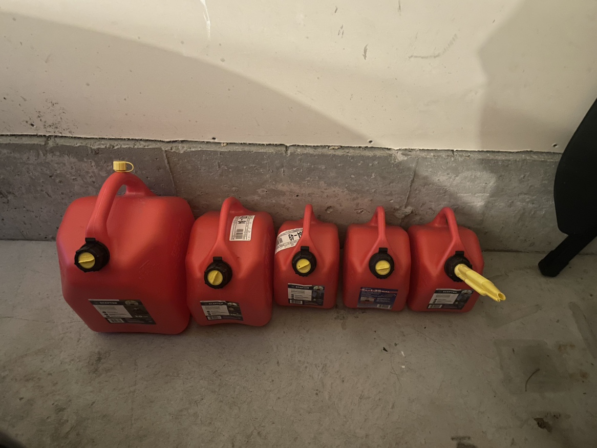 Jerry gas cans