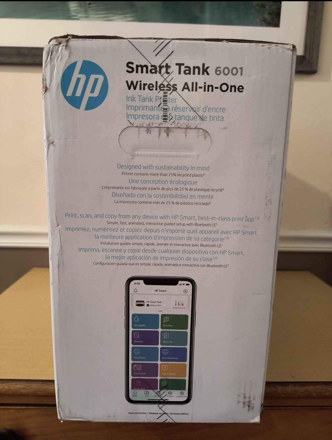 HP Smart tank 6001 All in one Printer - photo 3
