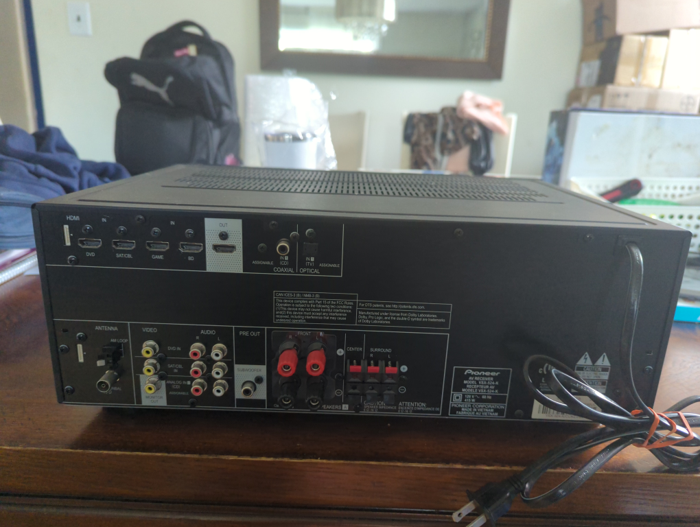 #freecycle Pioneer AV receiver - photo 2
