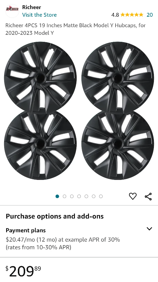 NEW!   4 Hub Caps - AMAZING 🔥🔥🔥 DEAL image indicator(2)