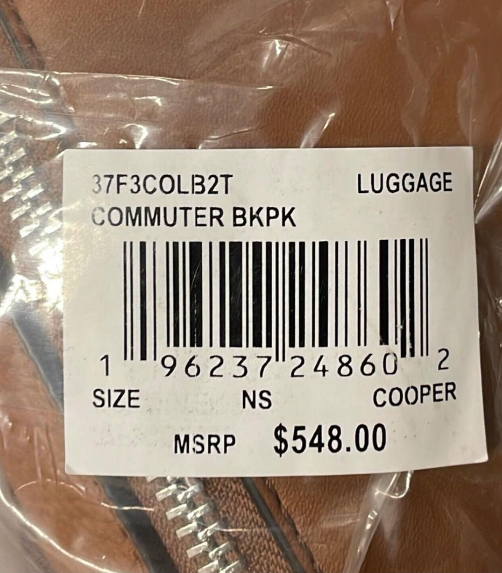 Michael Kors Commuter Backpack (new) - Retail: $548 image indicator(10)