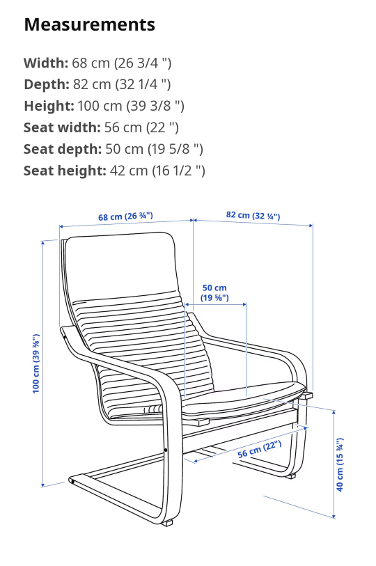swinging armchair - photo 3