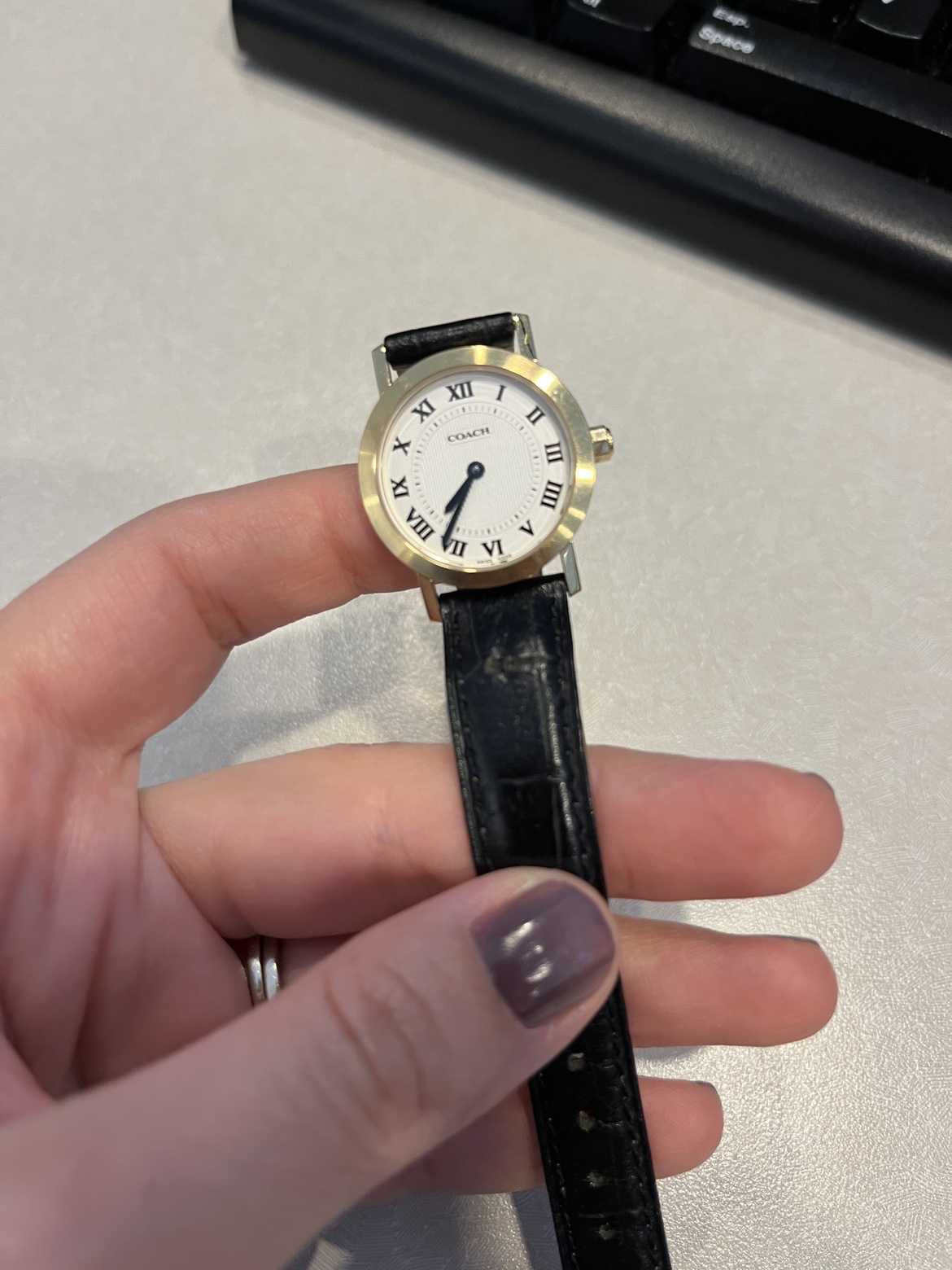 Vintage coach watch image indicator(3)