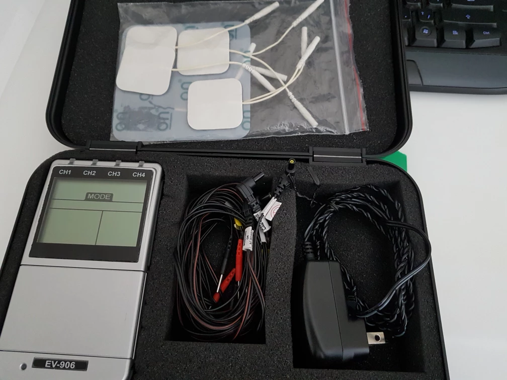 🧡 Digital TENS/EMS Fitness Machine image indicator(3)