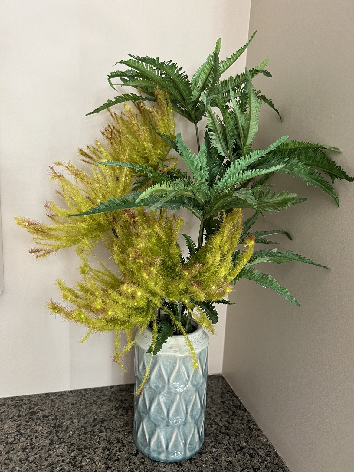 Ceramic Jar with Decorative Flowers - photo 3