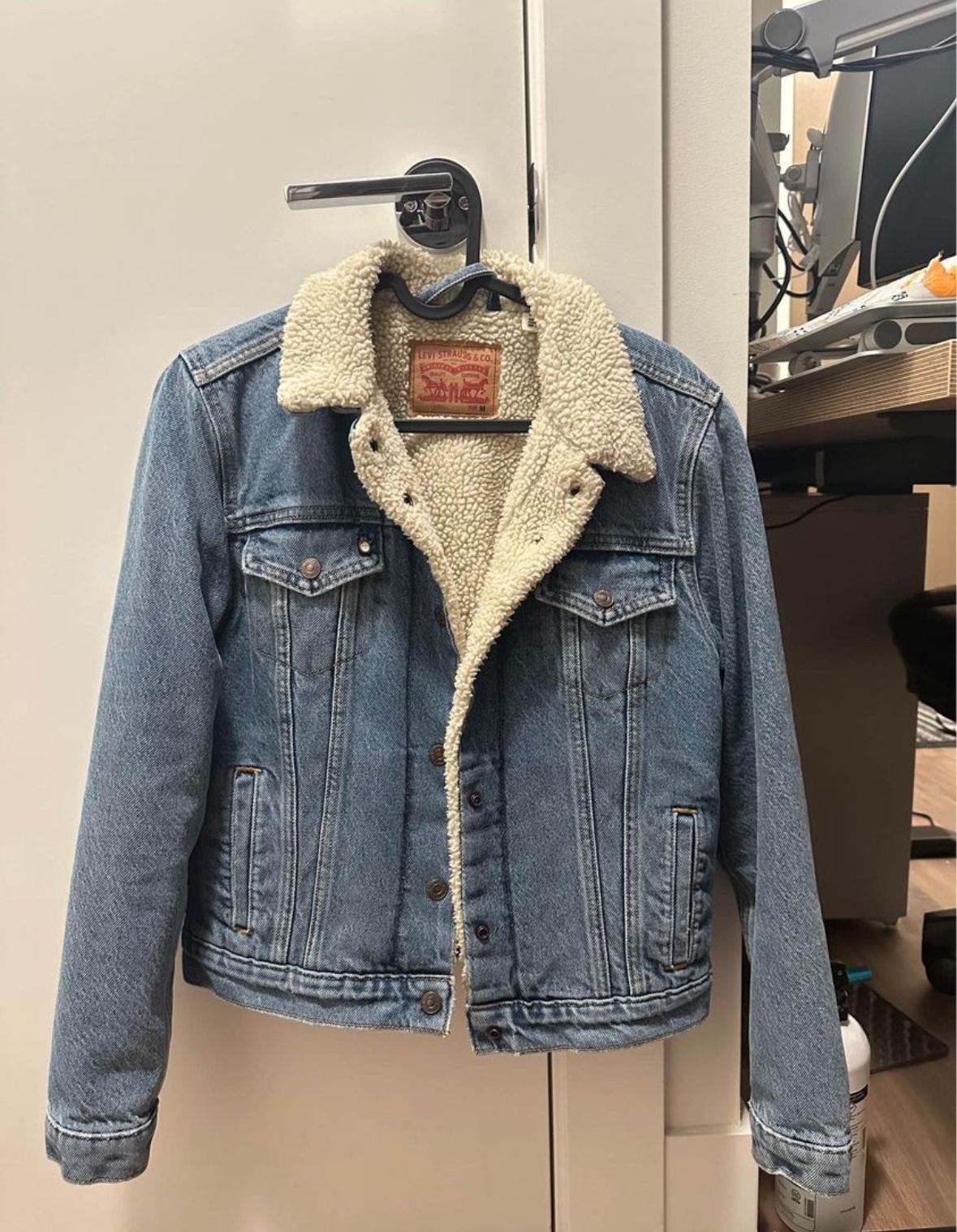Levi’s Sherpa Denim Jacket - Womens (M)