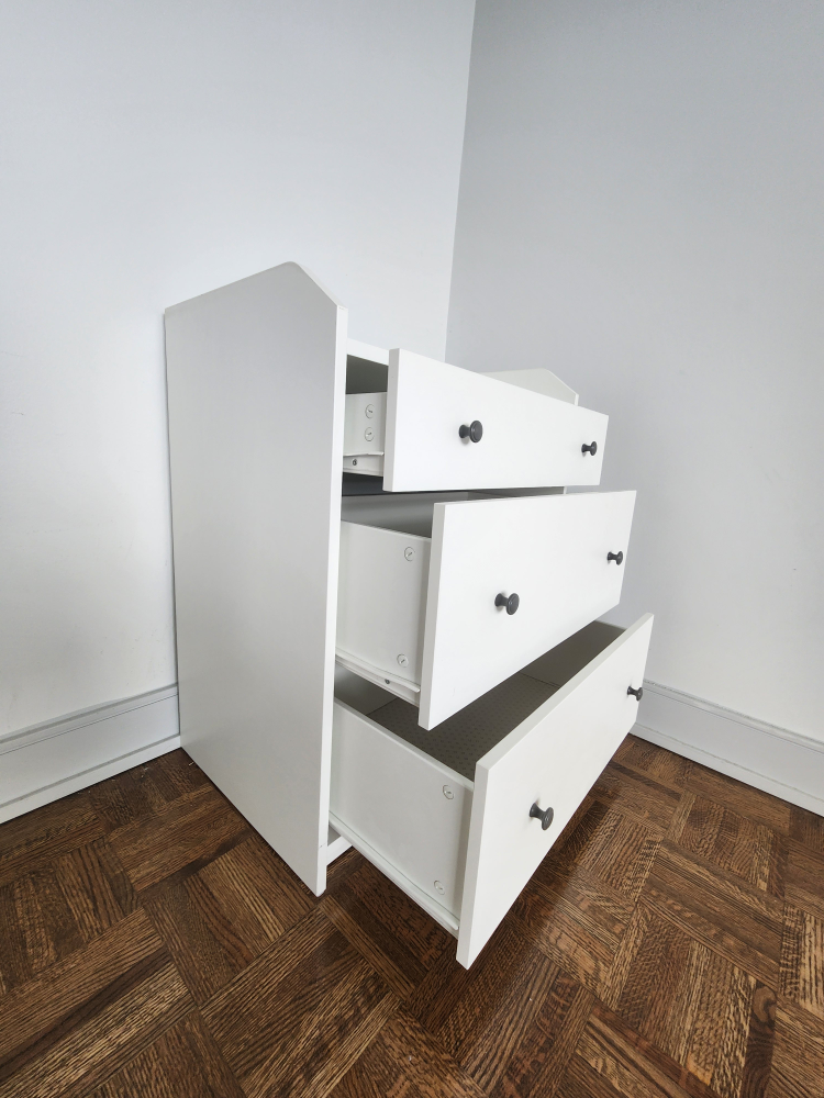 Ikea Hauga 3 Drawer Chest image indicator(3)