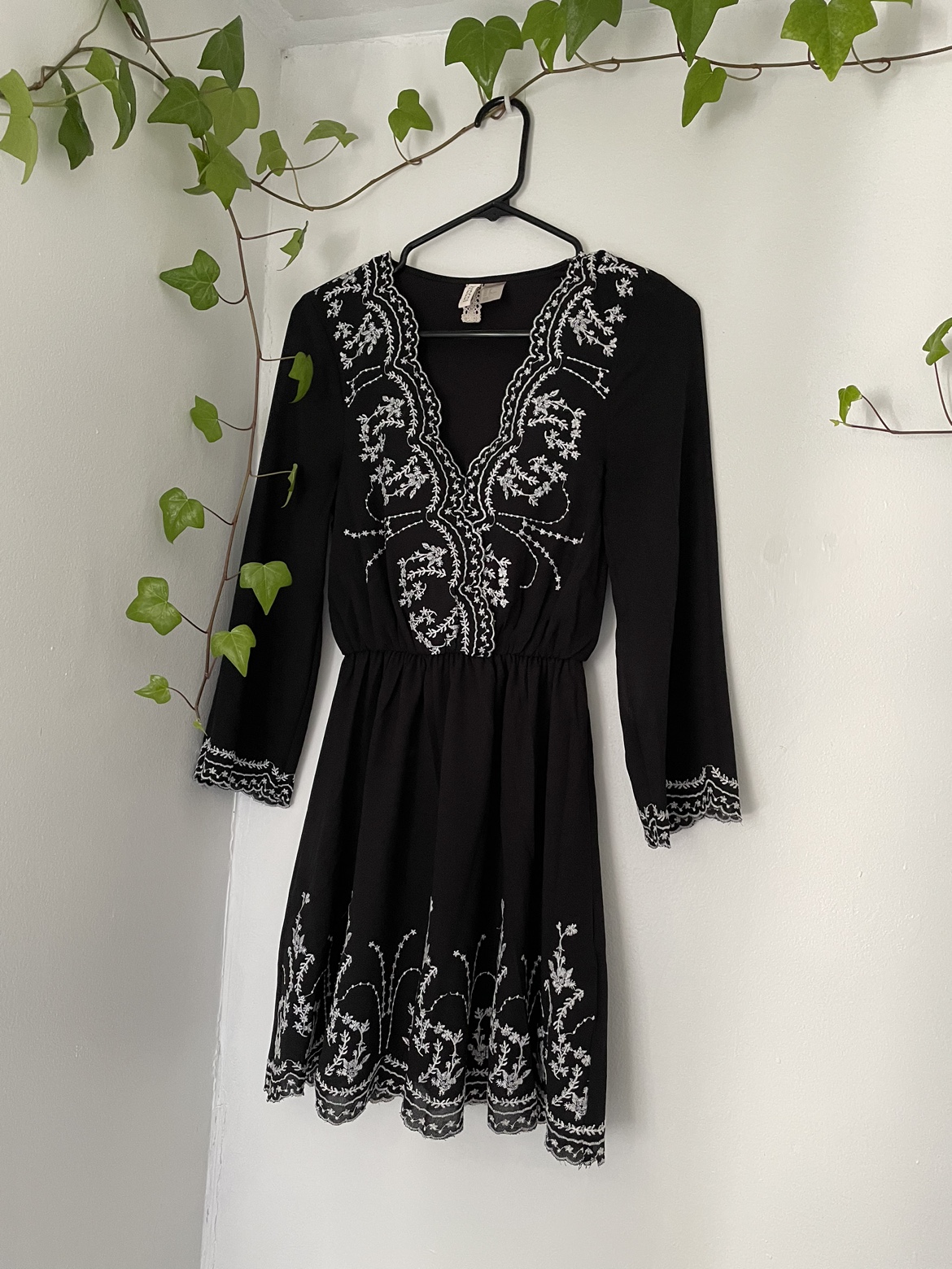 Black summer dress