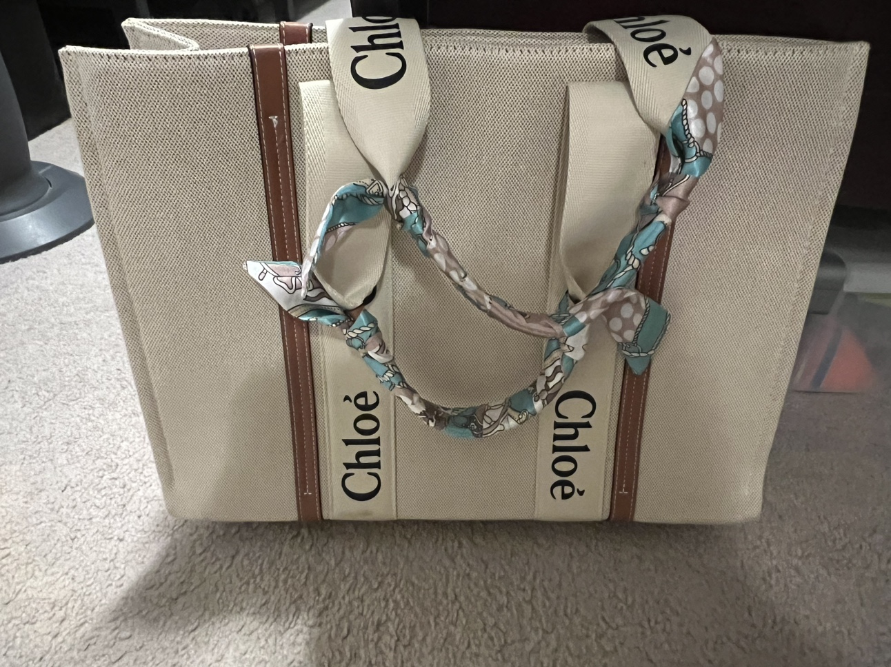 large chloe woody tote bag - photo 5