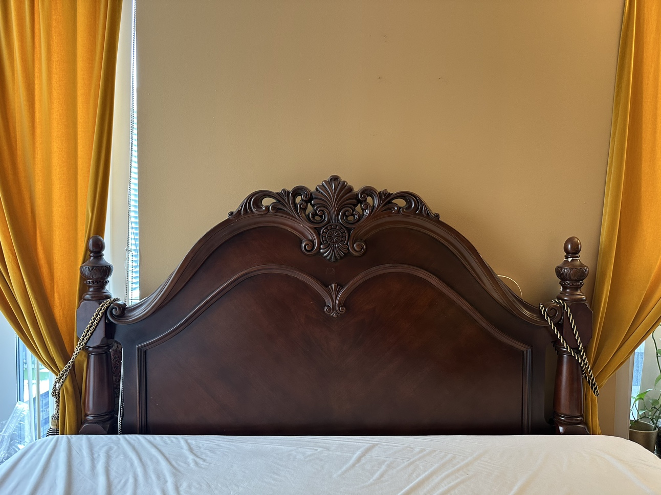 Wooden headboard - photo 2