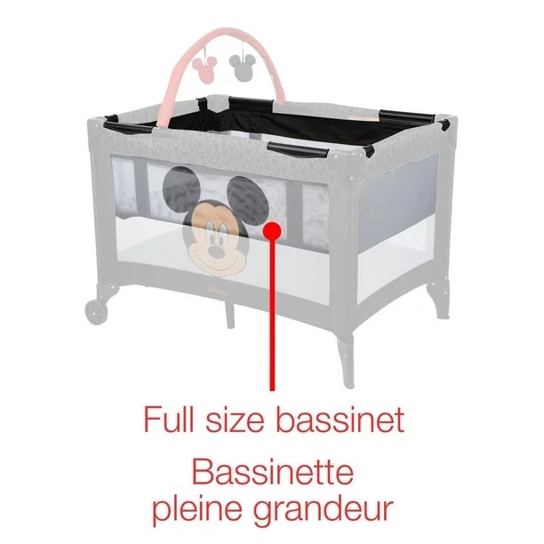 Disney Peeking Mickey Playard / Playpen - photo 2