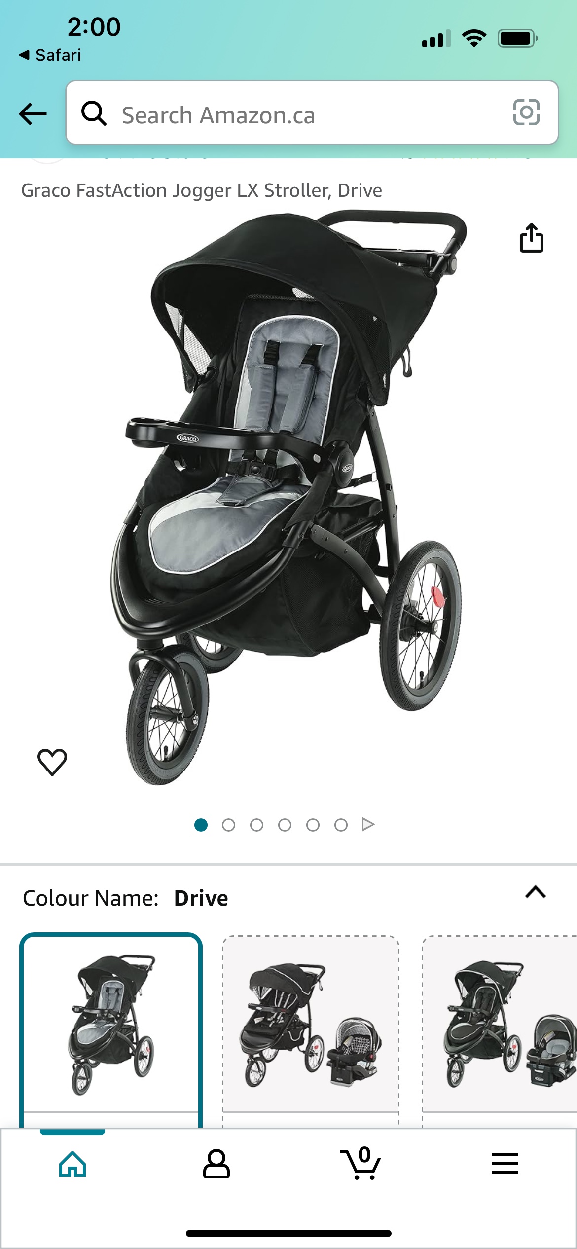 Graco stroller jogger - like new image indicator(2)
