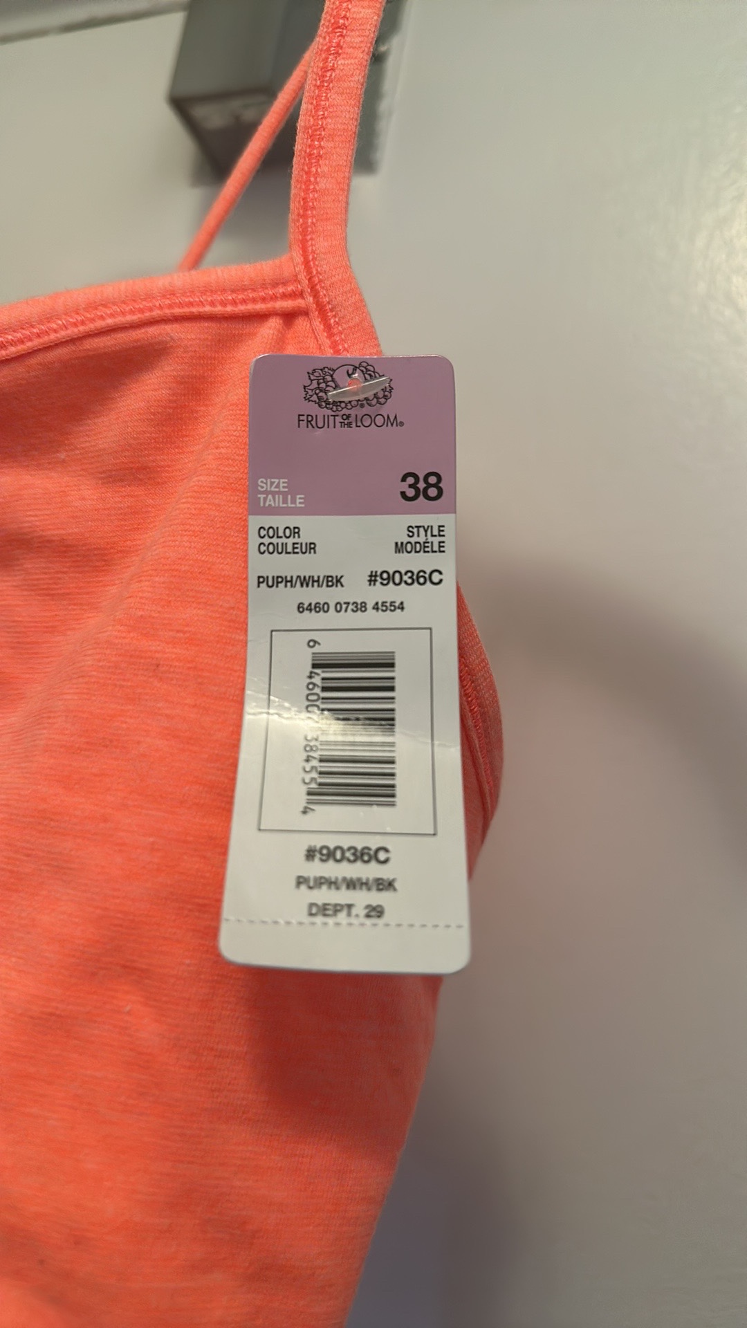 Sports bra 38C image indicator(2)