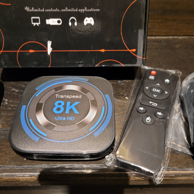 Brand New Transpeed 8K Tv Box image indicator(2)