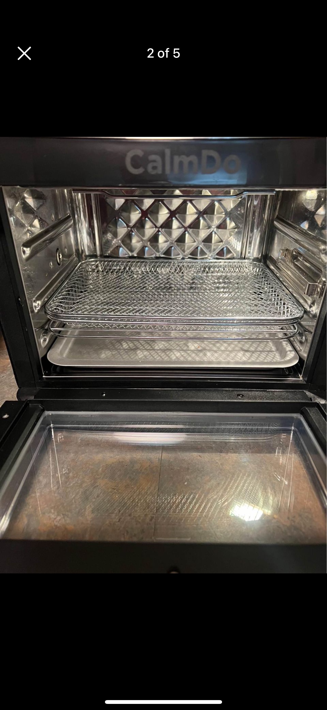 1500w air fryer like new just used about 2 times - photo 2
