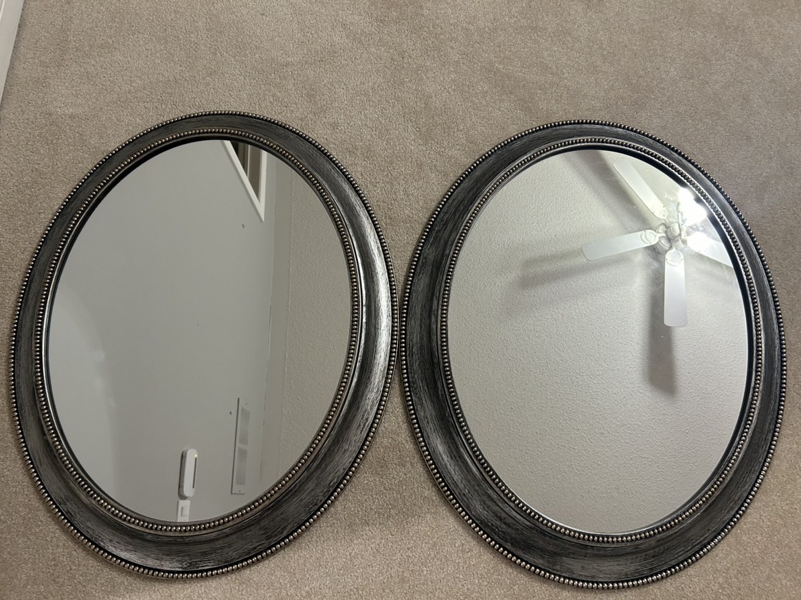Mirrors set of 2