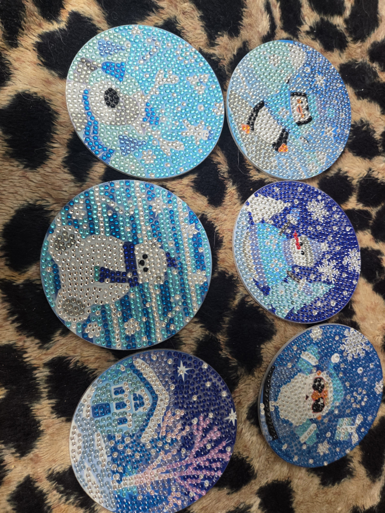 blue diamond painting coasters thumbnail