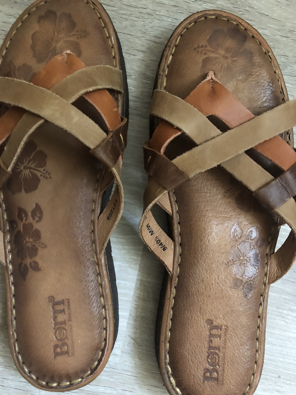 NEW "Born" Leather Sandal image indicator(7)