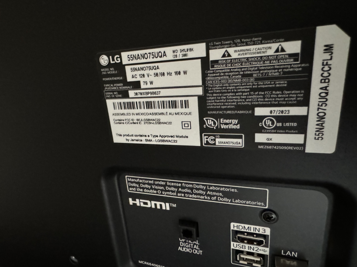 TV LG 55 inches - photo 3