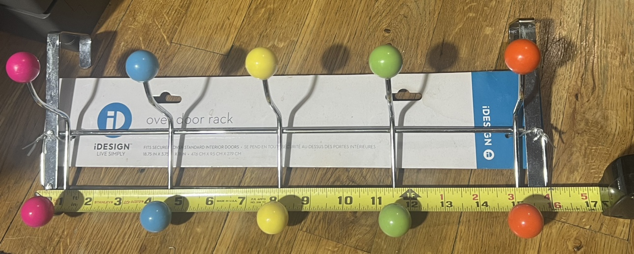Bead over the door rack - photo 4