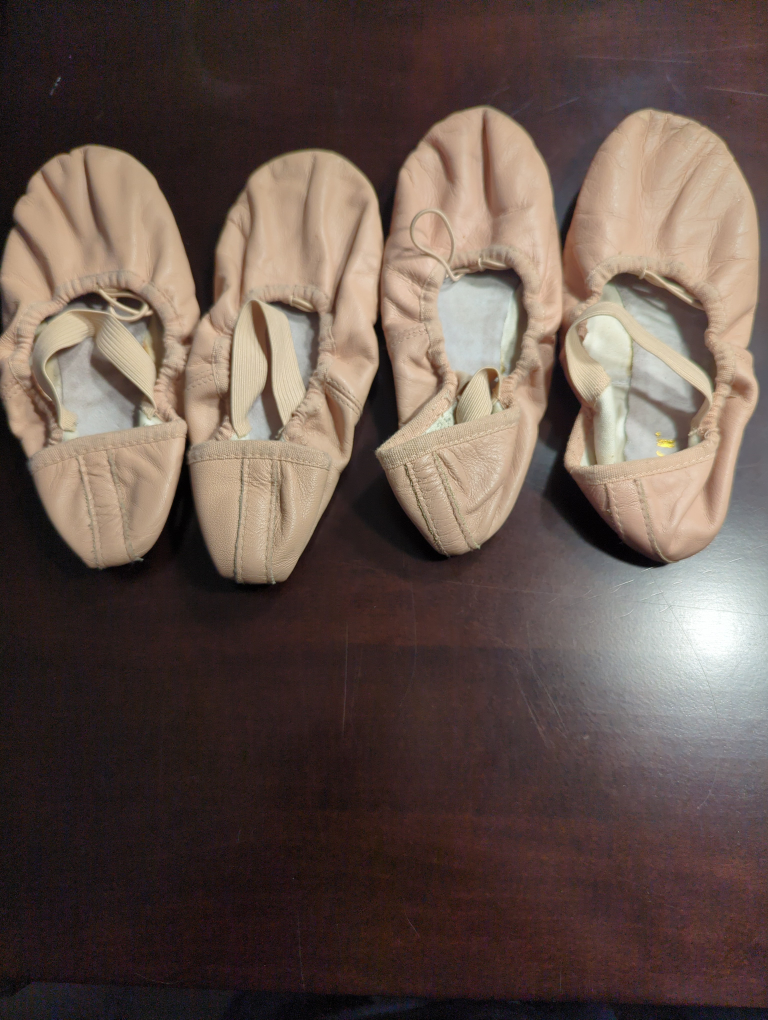 Children's Bloch Leather Ballet Shoes