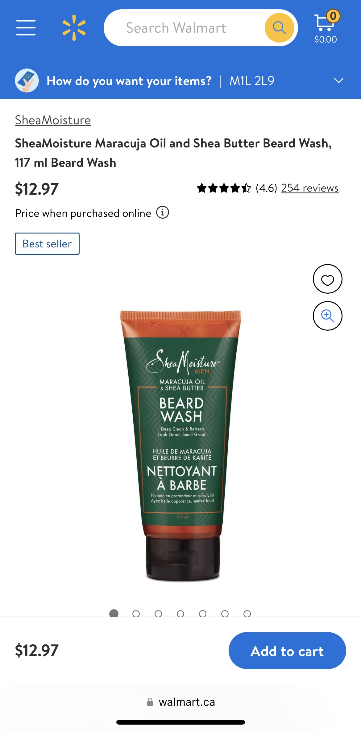 Both for $10!Gillette & SheaMoisture men’s products image indicator(3)