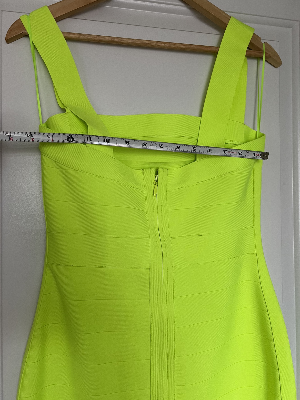 Neon yellow bandage dress Susan Monaco image indicator(5)