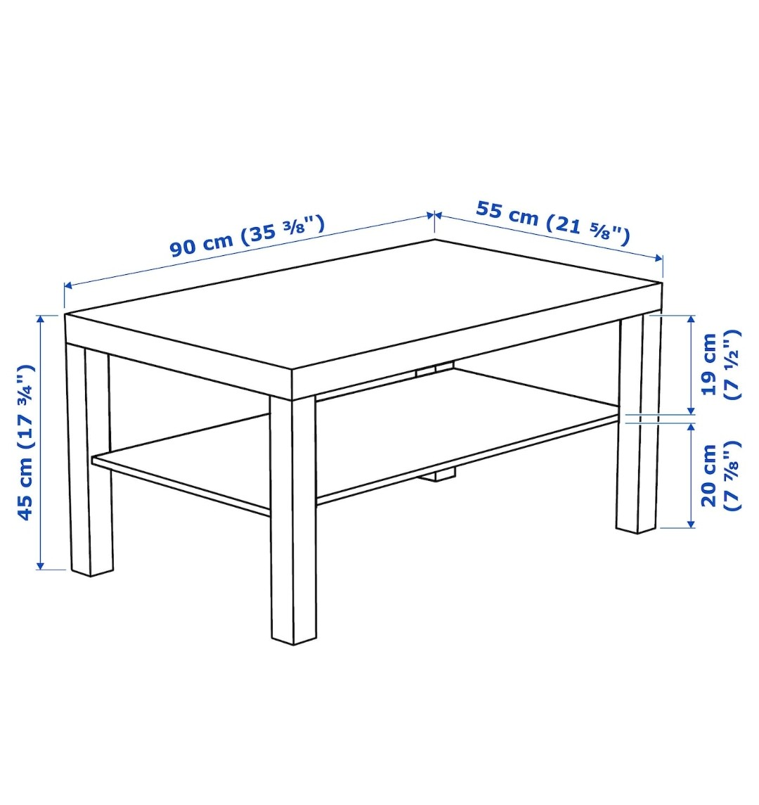 IKEA LACK Coffee Table in White - photo 4