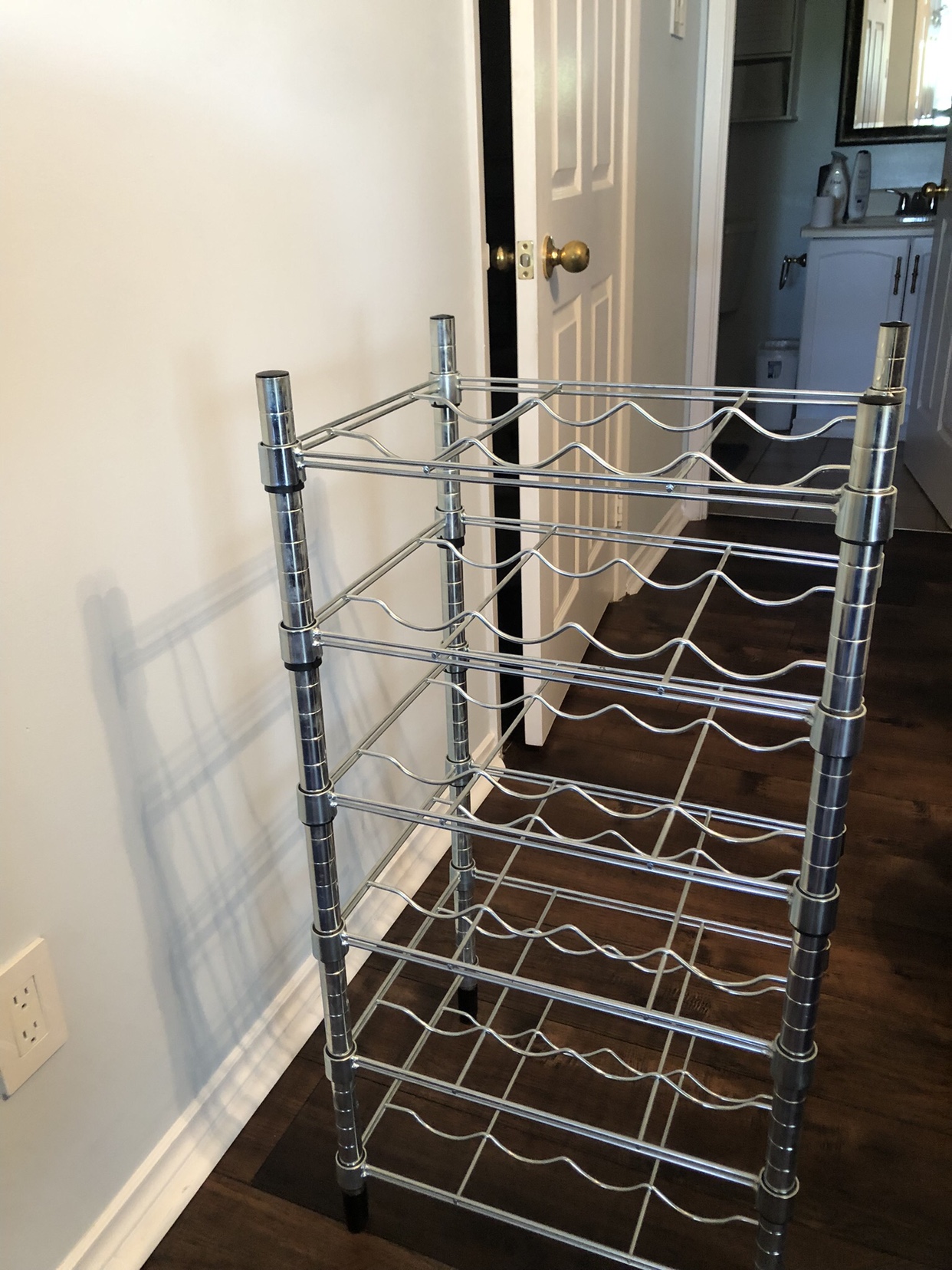 24 bottle storage rack. Heavy duty Metal - photo 3