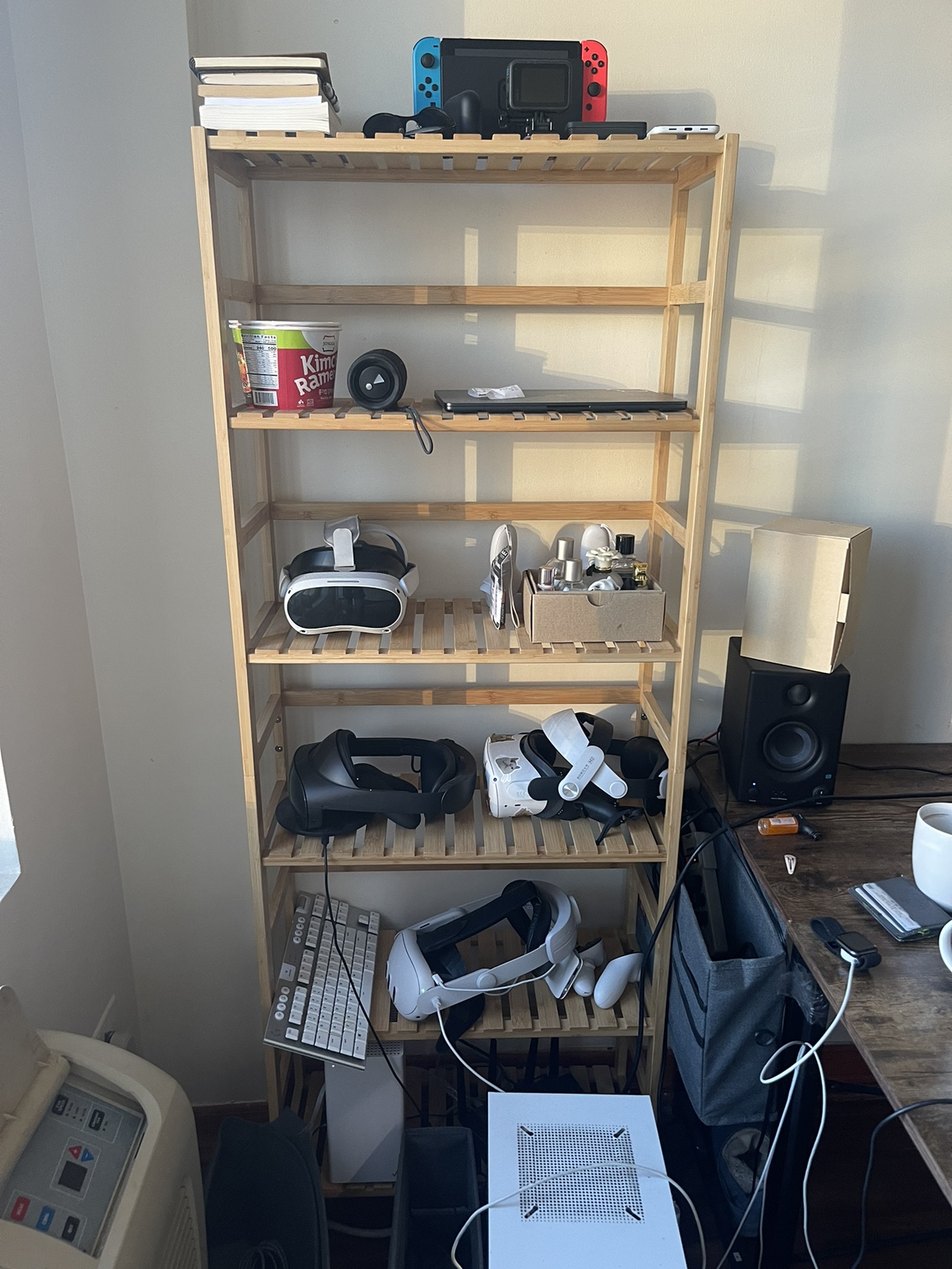Bamboo Rack Shelf 6-tier