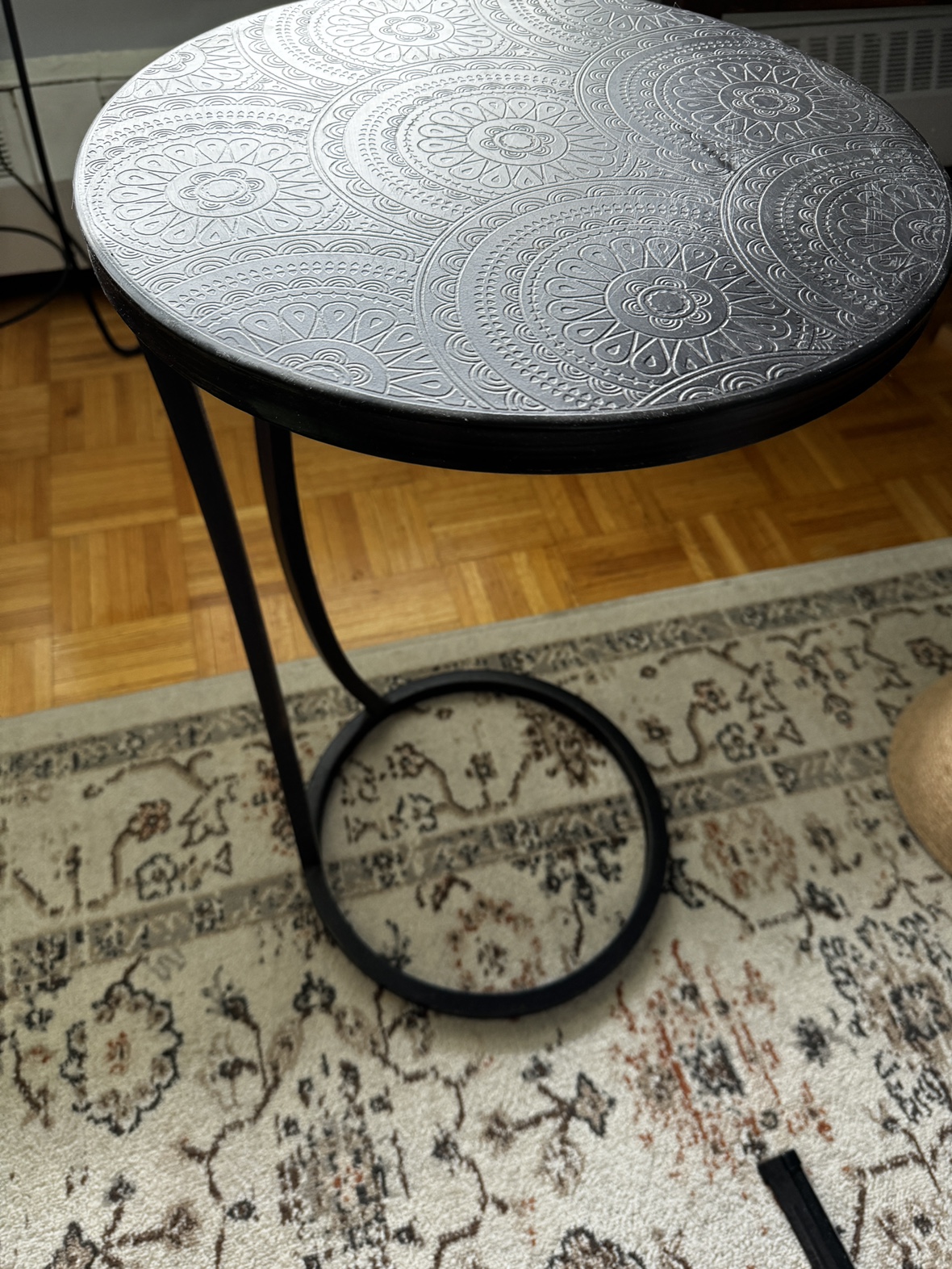 BEAUTIFUL SIDE TABLE METAL - photo 2