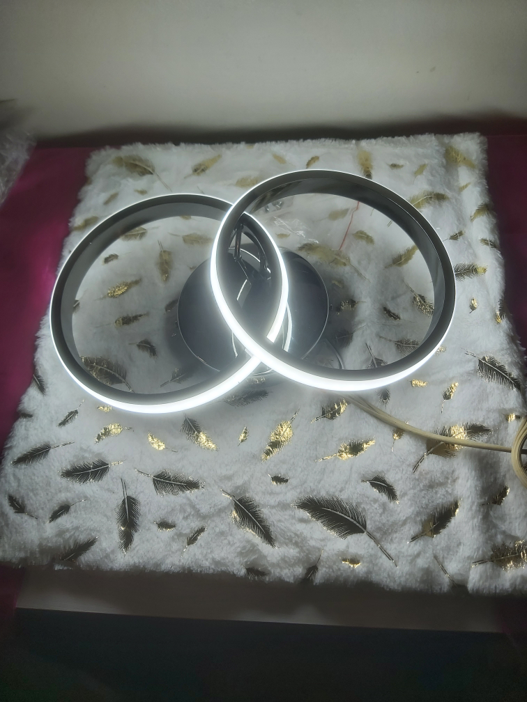ceiling light silver circle thumbnail