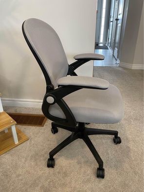 Office Chair with Flip up Armrests and recliner image indicator(2)