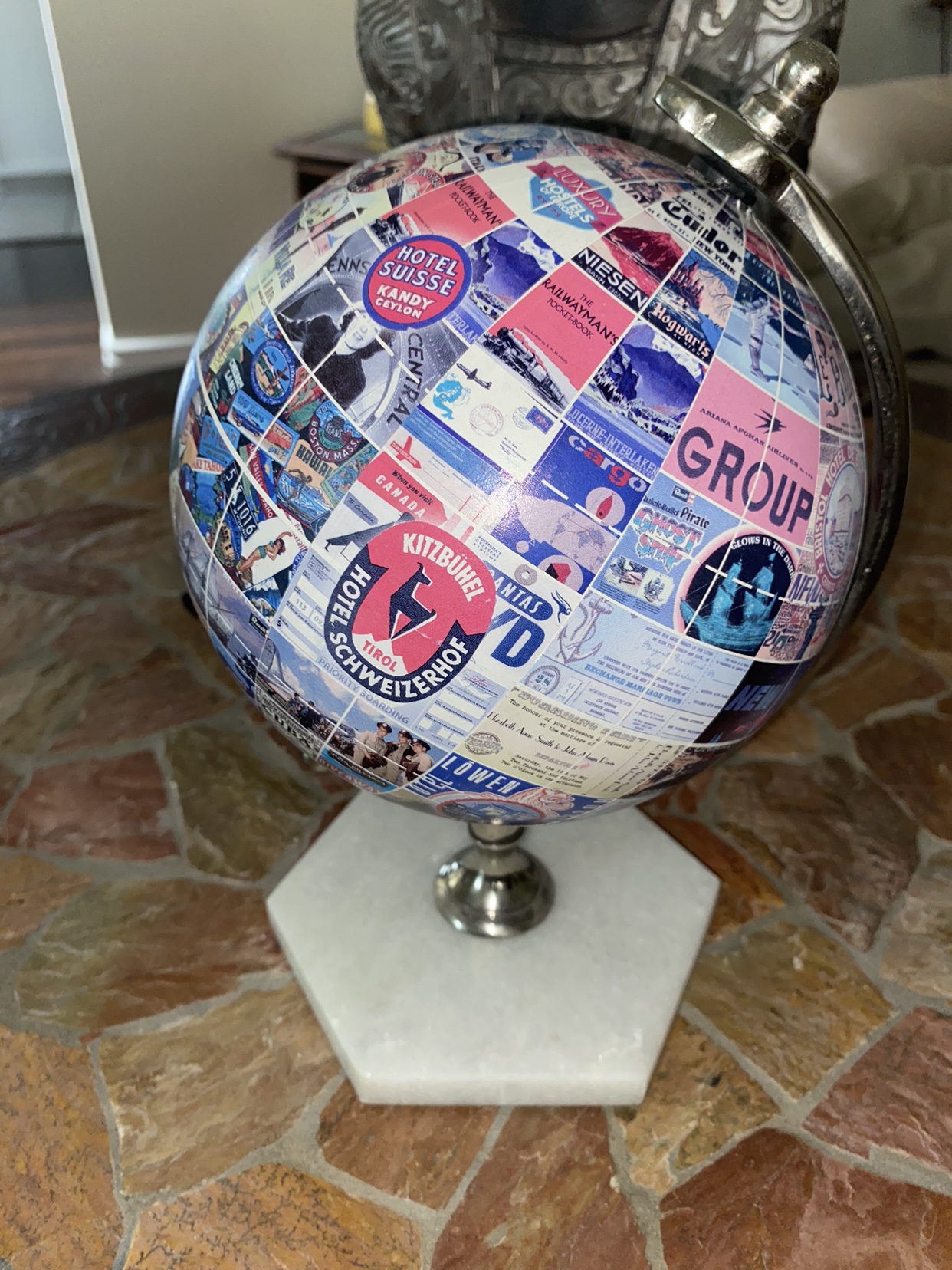 Decor stamps globe image indicator(7)