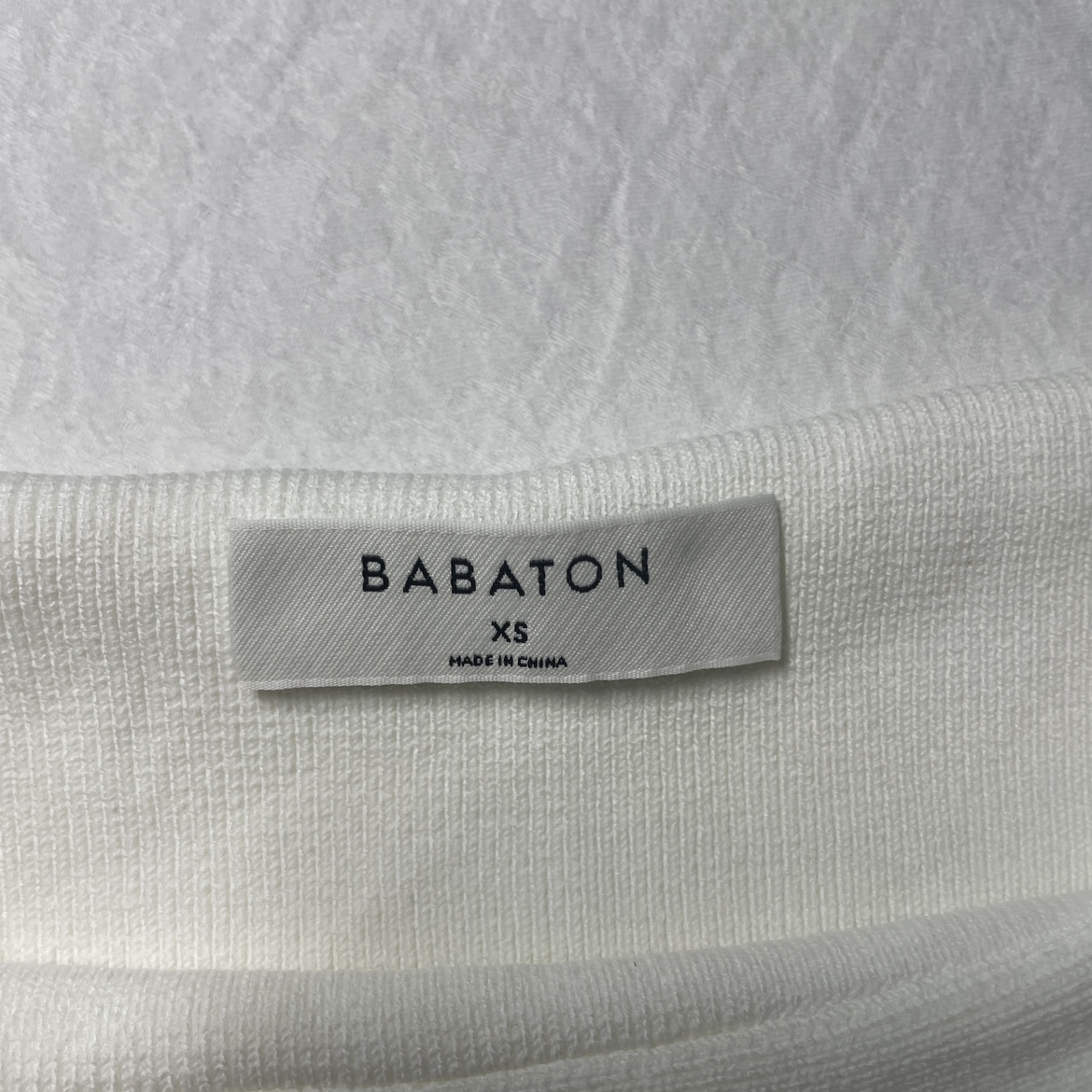 Babaton Marek off the shoulder top in white (xs) image indicator(5)