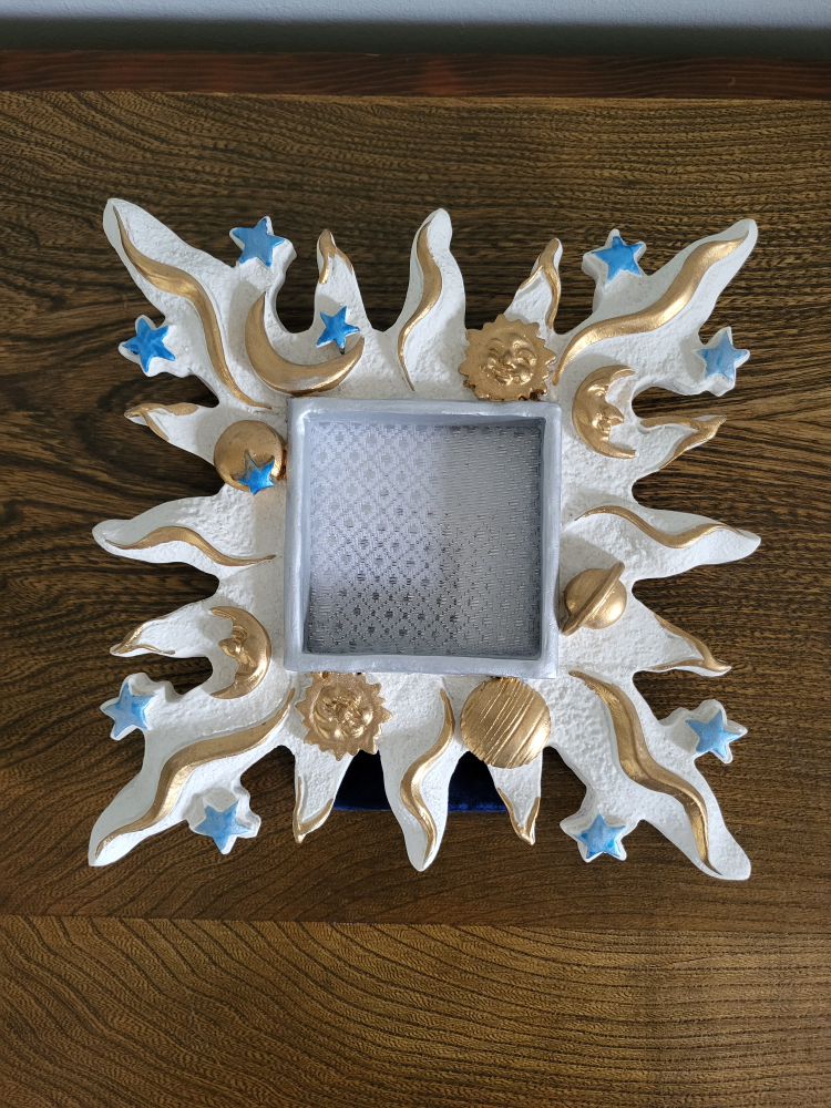 Unique Picture Frame,  Stars, Moon, and Planets 🤎 image indicator(7)