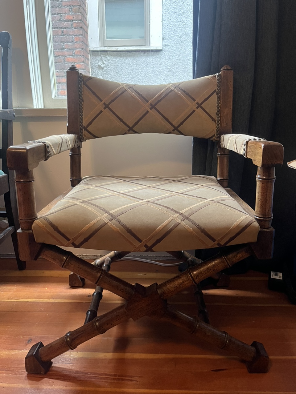 Vintage embroidered chairs