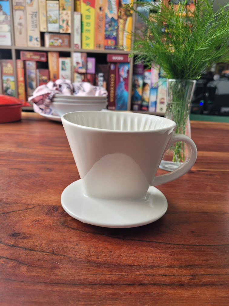 Ceramic Coffee Dripper by Muji thumbnail