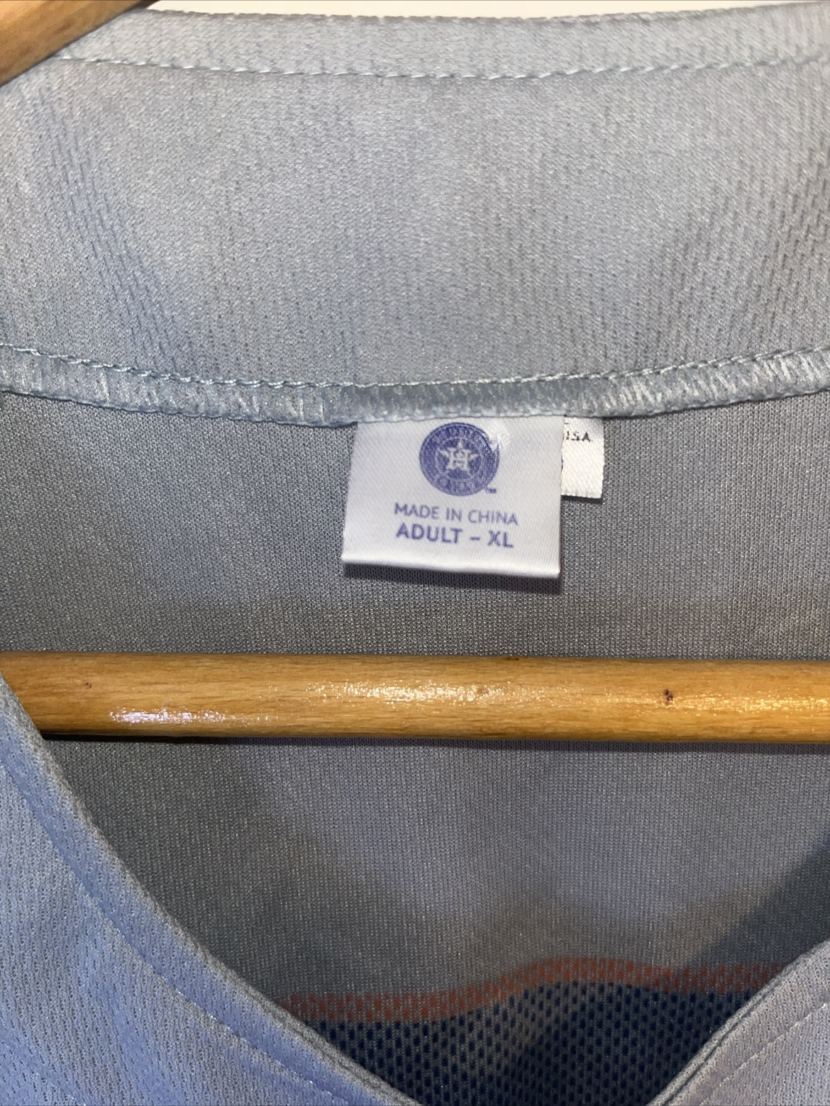 Houston Astros Jersey Mens XL Grey No. 2 Stadium Giveaway image indicator(4)