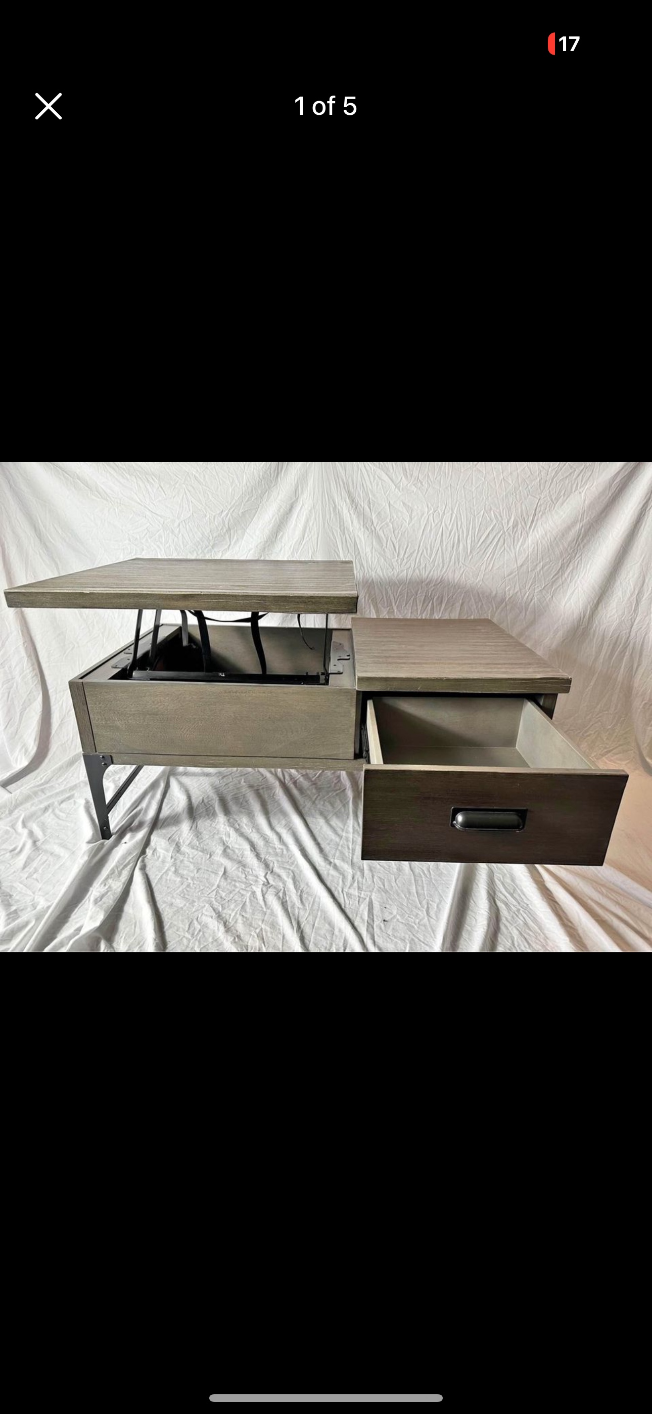 Lift up Cofee table