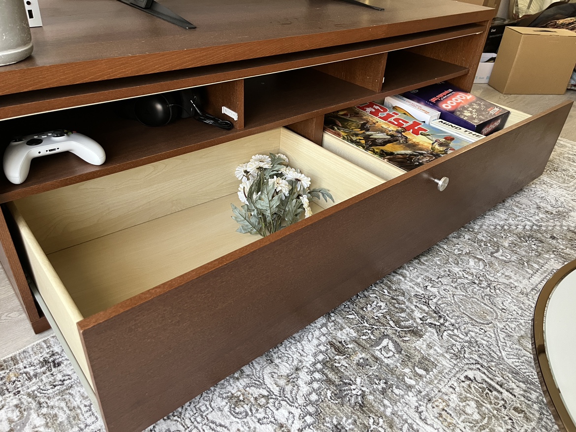 Wood TV Console/Media Stand - photo 3