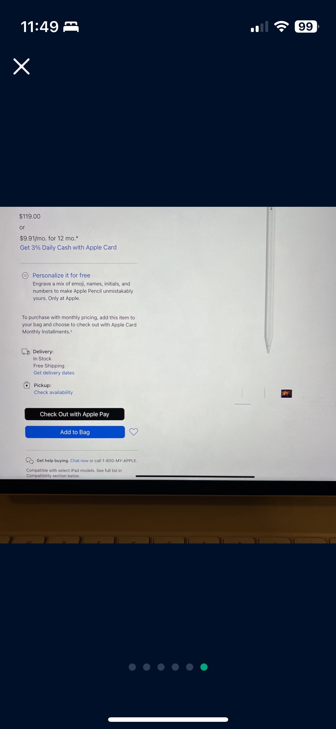 Smart Folio Cover For iPad mini (6th and 7th Generation) image indicator(5)