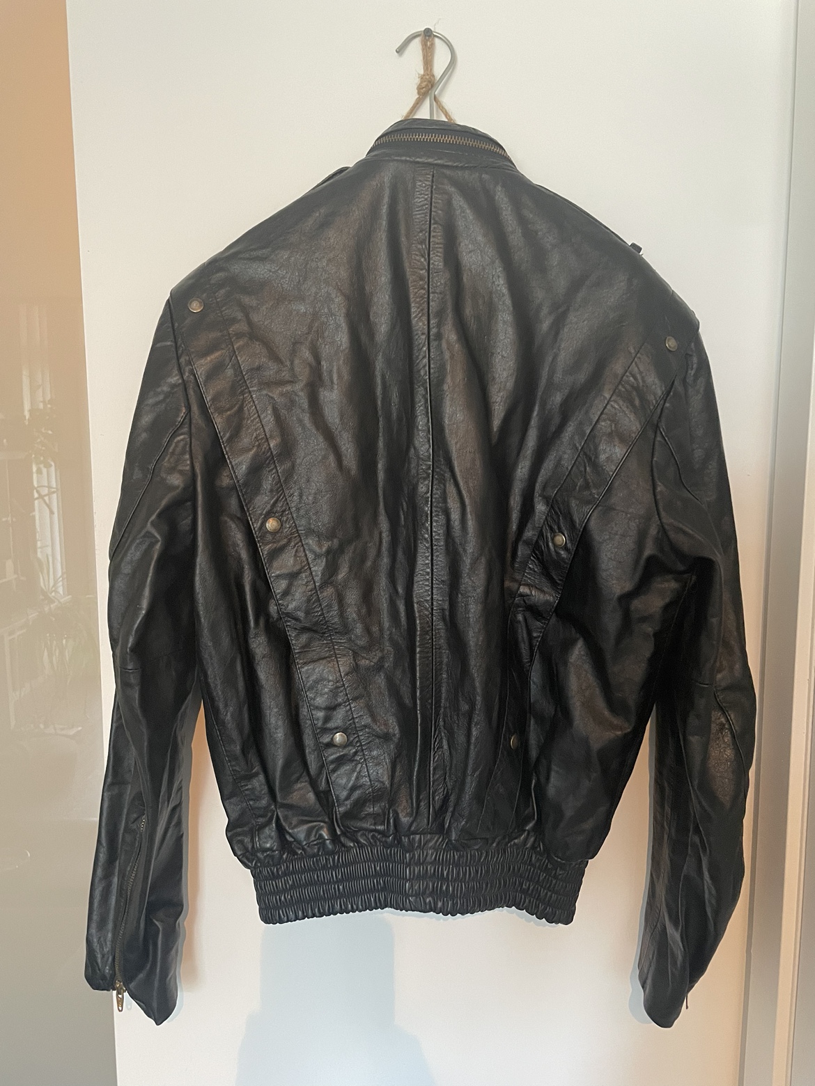 Vintage Jonathan Christopher Leather Motorcycle Jacket - Small - photo 3