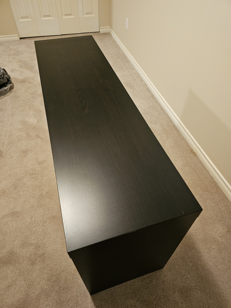 Ikea Lack console table black-brown - photo 5
