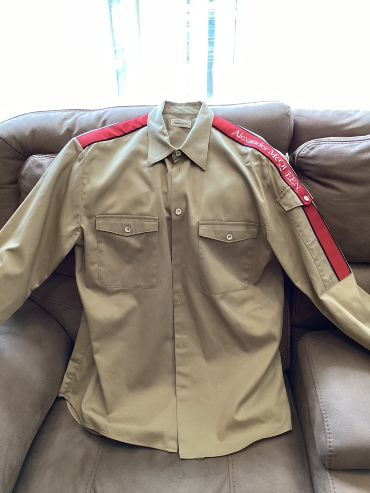 Alexander McQueen logo shirt