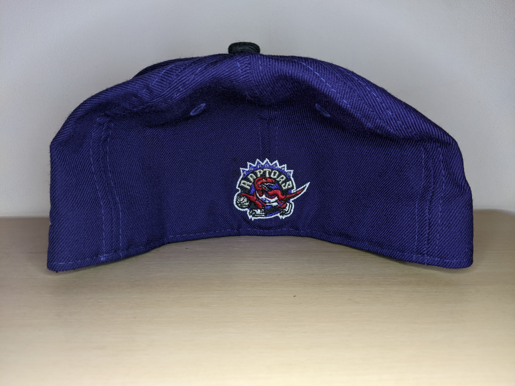 Raptors NBA HWC New Era 59FIFTY Fitted Hat Cap Size 7 1/2 image indicator(2)