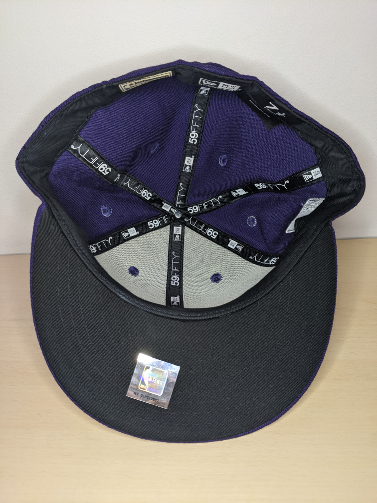 Raptors NBA HWC New Era 59FIFTY Fitted Hat Cap Size 7 1/2 image indicator(3)