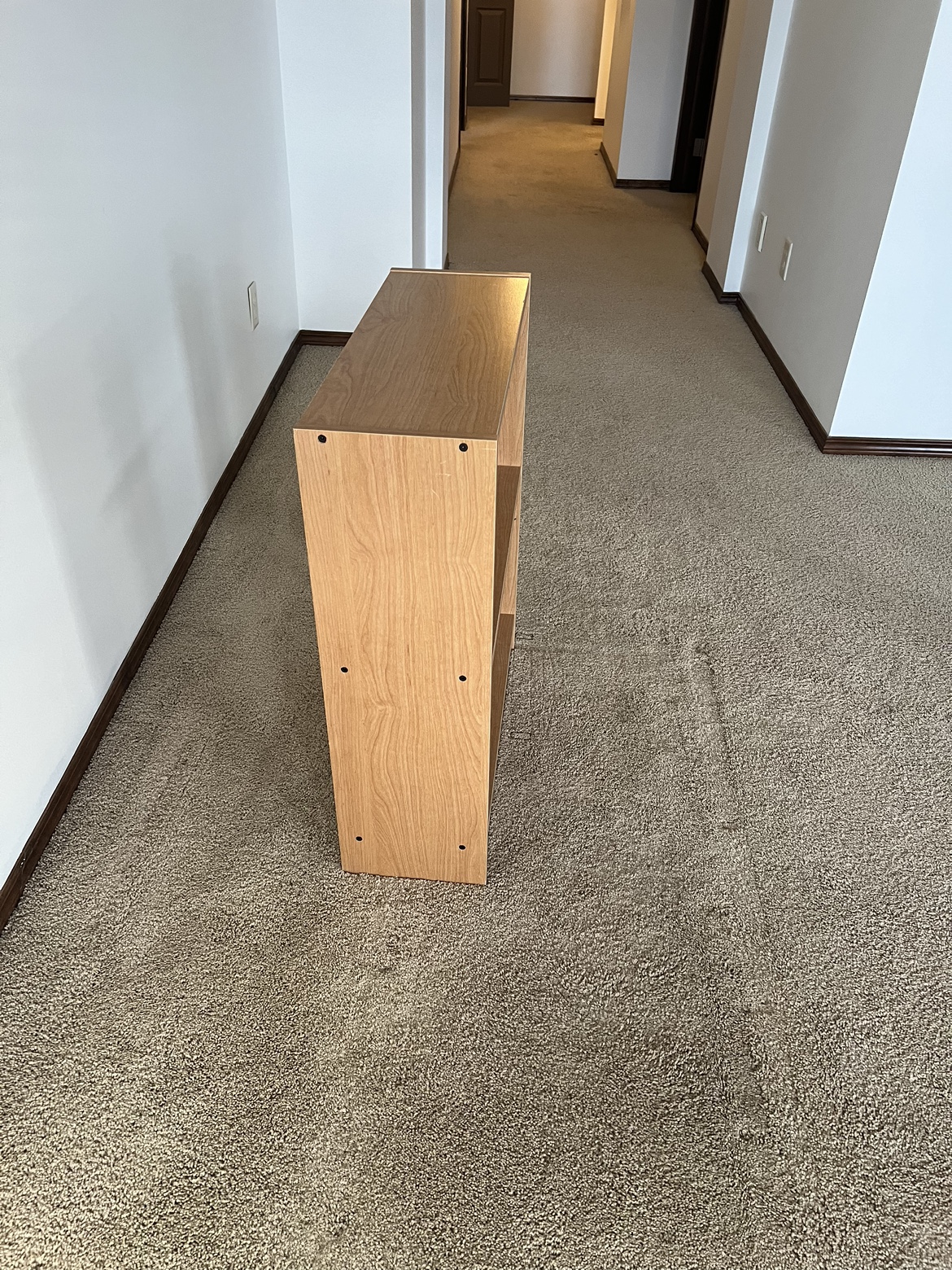 Wooden shelving unit image indicator(2)