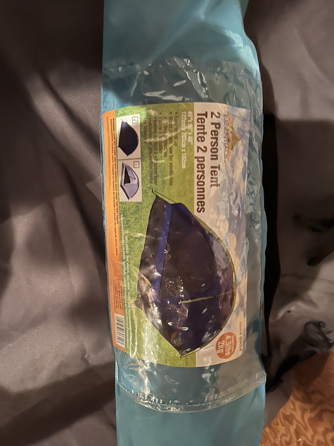 New 2 person tent